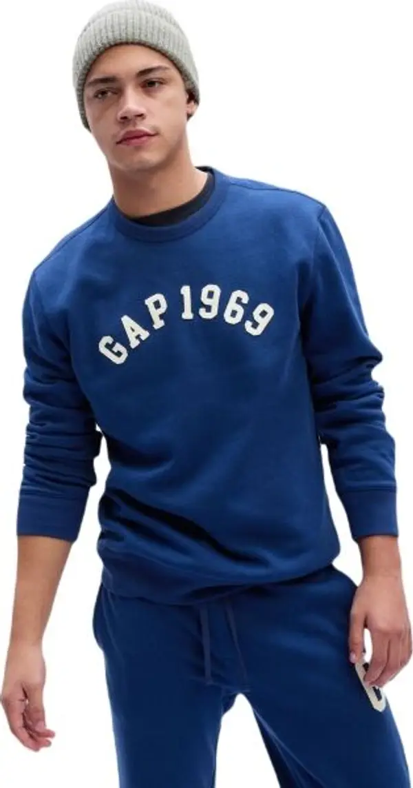 GAP GAP V-FRCH GAP 1969 Мъжки суитшърт, синьо, размер