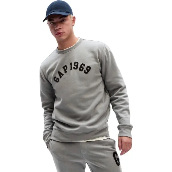 GAP GAP V-FRCH GAP 1969 Мъжки суитшърт, сиво, размер