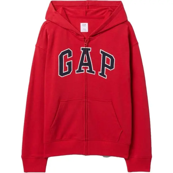 GAP GAP V-FRCH HERITAGE LOGO Момчешки суитшърт, червено, размер