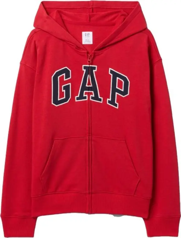 GAP GAP V-FRCH HERITAGE LOGO Момчешки суитшърт, червено, размер
