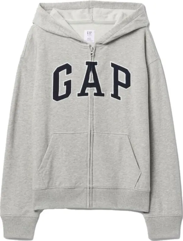 GAP GAP V-FRCH HERITAGE LOGO Момчешки суитшърт, сиво, размер