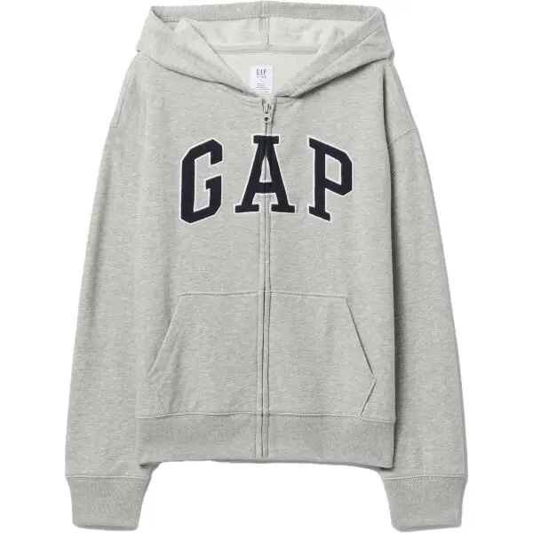 GAP GAP V-FRCH HERITAGE LOGO Момчешки суитшърт, сиво, размер