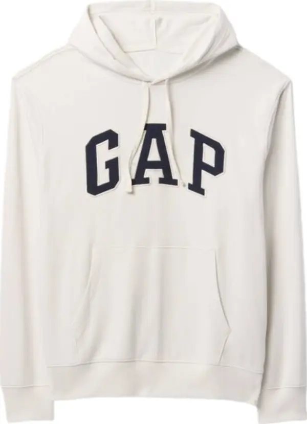 GAP GAP V-FRCH HERITAGE LOGO Мъжки суитшърт, бяло, размер