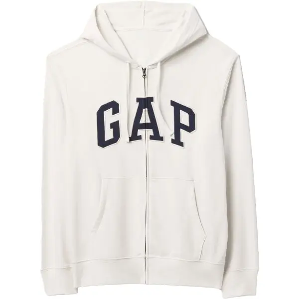 GAP GAP V-FRCH HERITAGE LOGO Мъжки суитшърт, бяло, размер