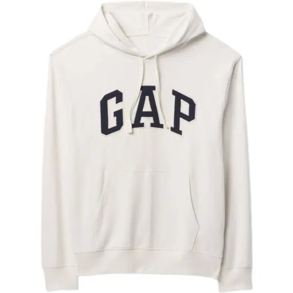 GAP GAP V-FRCH HERITAGE LOGO Мъжки суитшърт, бяло, размер