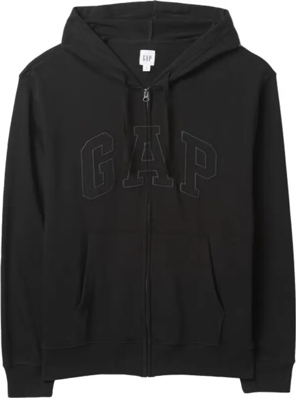 GAP GAP V-FRCH HERITAGE LOGO Мъжки суитшърт, черно, размер