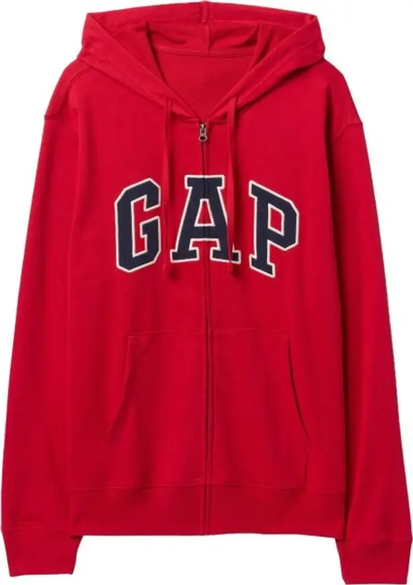 GAP GAP V-FRCH HERITAGE LOGO Мъжки суитшърт, червено, размер