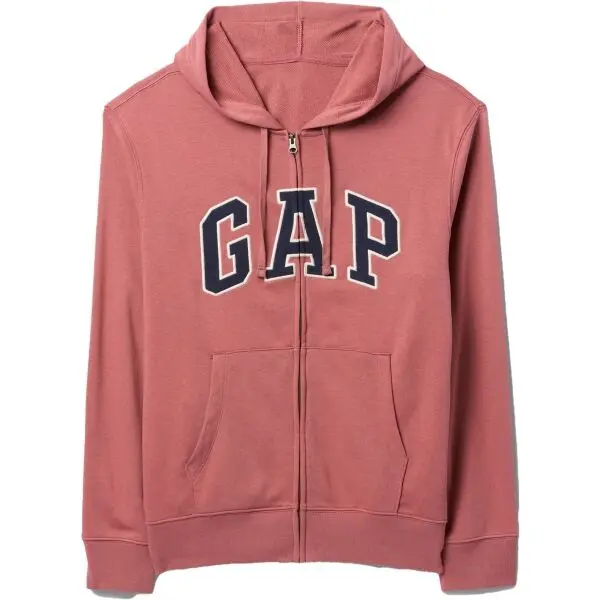 GAP GAP V-FRCH HERITAGE LOGO Мъжки суитшърт, розово, размер