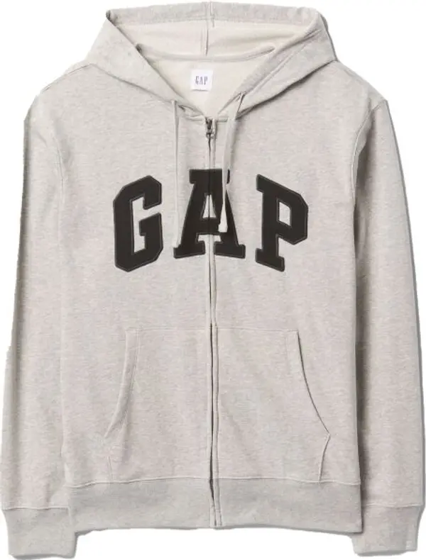 GAP GAP V-FRCH HERITAGE LOGO Мъжки суитшърт, сиво, размер