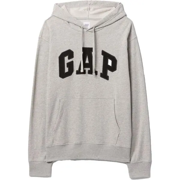 GAP GAP V-FRCH HERITAGE LOGO Мъжки суитшърт, сиво, размер