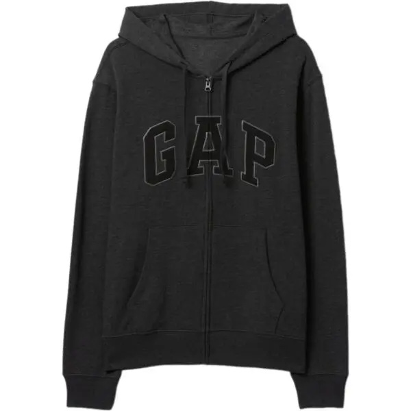 GAP GAP V-FRCH HERITAGE LOGO Мъжки суитшърт, тъмносиво, размер