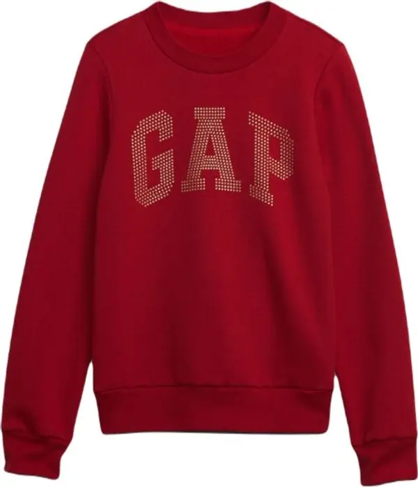GAP GAP V-FRCH LOGO Детски суитшърт, червено, размер