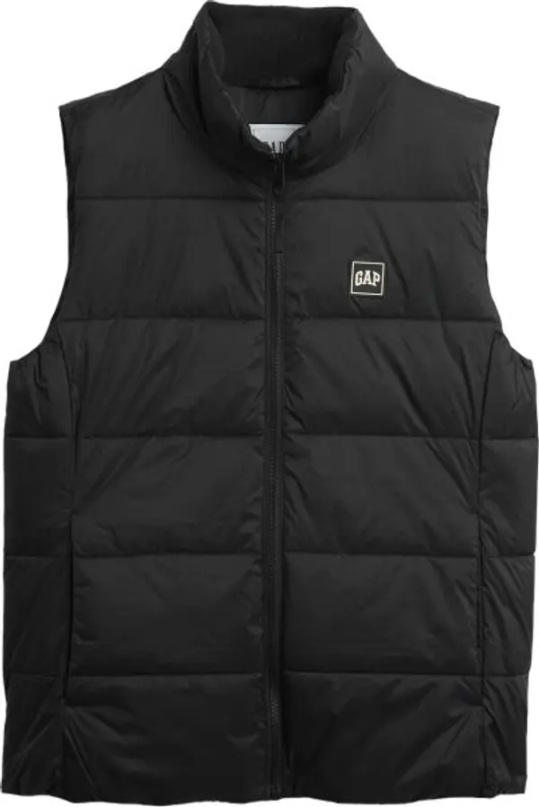 GAP GAP V-FRCH LOGO LW PUFFER Дамски елек, черно, размер