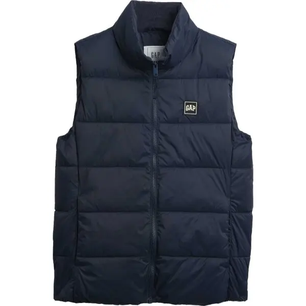 GAP GAP V-FRCH LOGO LW PUFFER Дамски елек, тъмносин, размер