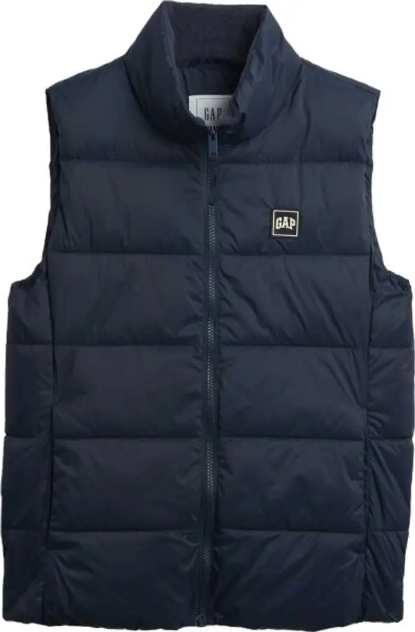 GAP GAP V-FRCH LOGO LW PUFFER Дамски елек, тъмносин, размер