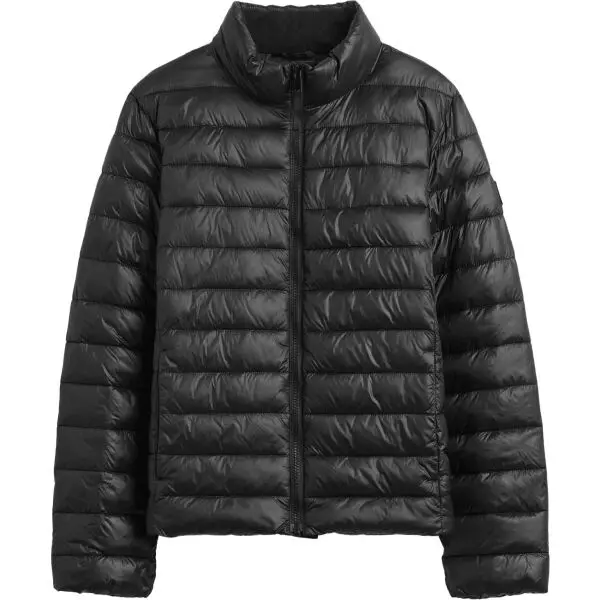 GAP GAP V-FRCH LOGO LW PUFFER JKT Дамско капитонирано яке, черно, размер