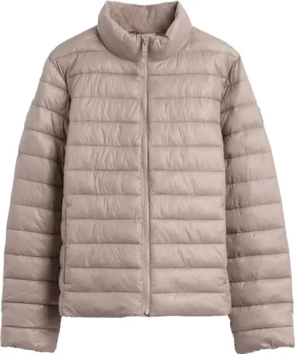 GAP GAP V-FRCH LOGO LW PUFFER JKT Дамско капитонирано яке, кафяво, размер