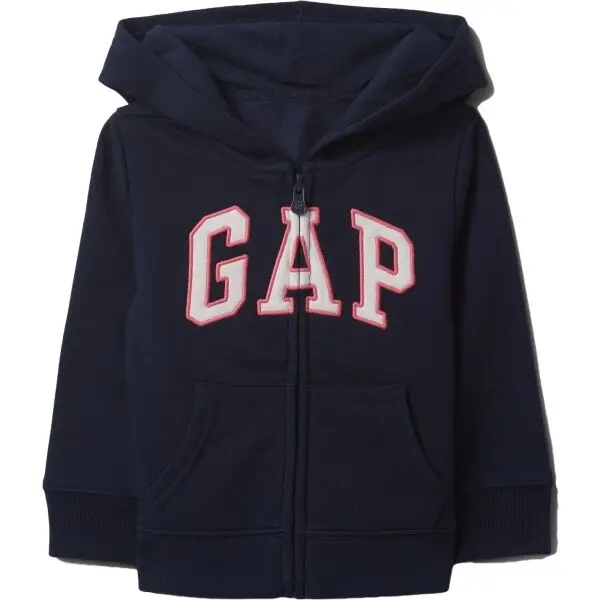 GAP GAP V- FRCH LOGO Момичешка суитчър с лого, тъмносин, размер 3Y