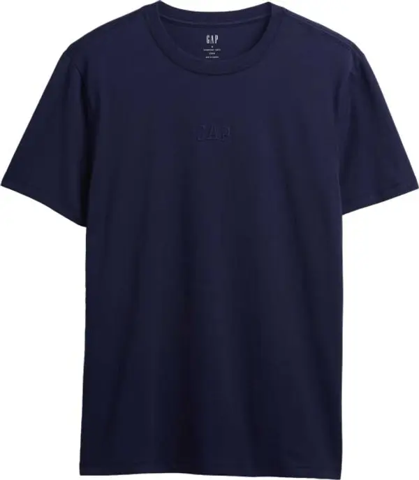 GAP GAP V-FRCH MINI LOGO TEE Мъжка тениска, тъмносин, размер