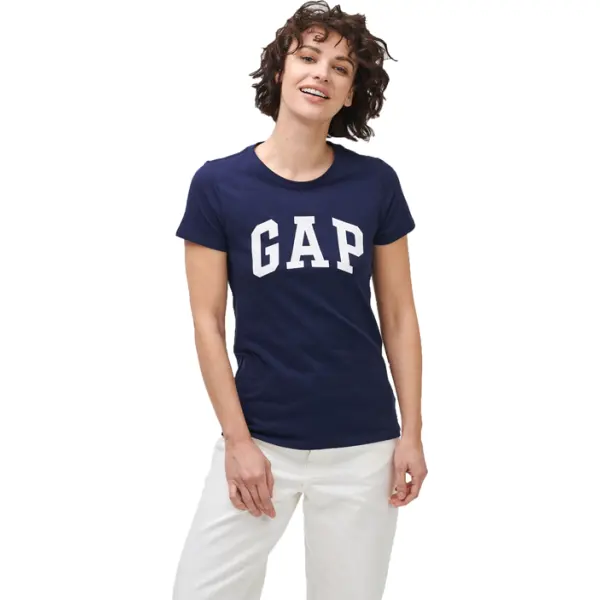 GAP GAP V-GAP FRANCHISE CLSC TEE PACK Дамска тениска, тъмносин, размер