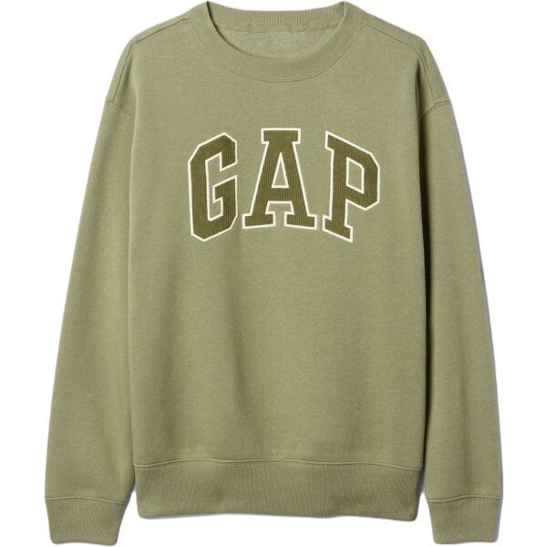 GAP GAP V-GAP HERITAGE CREW Дамски суитшърт, khaki, размер