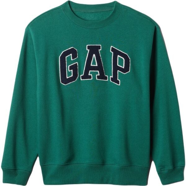 GAP GAP V-GAP HERITAGE CREW Дамски суитшърт, зелено, размер