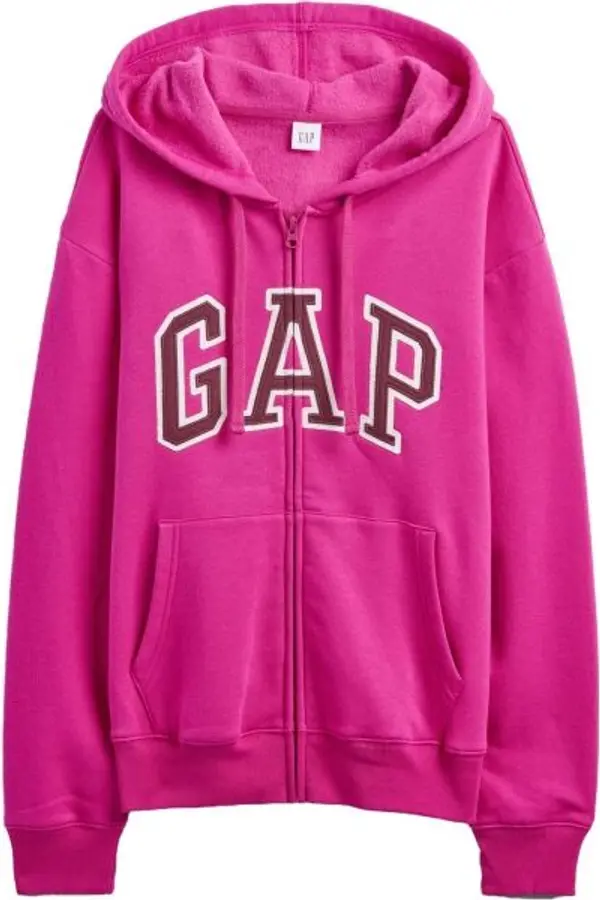 GAP GAP V-GAP HERITAGE FZ HD Дамски суитшърт, розово, размер