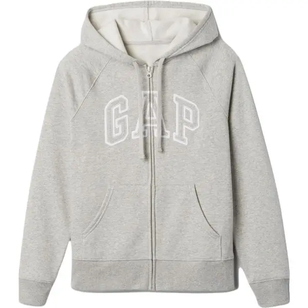 GAP GAP V-GAP HERITAGE FZ HD Дамски суитшърт, сиво, размер