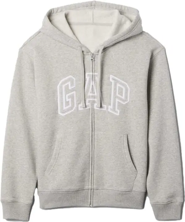 GAP GAP V-GAP HERITAGE FZ HD Дамски суитшърт, сиво, размер