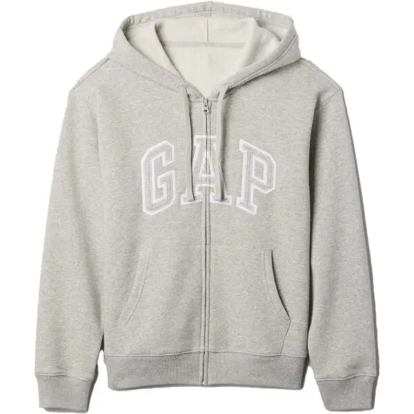 GAP GAP V-GAP HERITAGE FZ HD Дамски суитшърт, сиво, размер