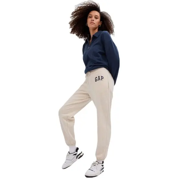 GAP GAP V-GAP HERITAGE JOGGER Дамско спортно долнище, бежово, размер