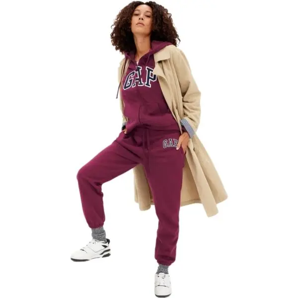GAP GAP V-GAP HERITAGE JOGGER Дамско спортно долнище, винен, размер