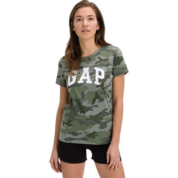 GAP GAP V-GAP SS CLSC TEE Дамска тениска, khaki, размер