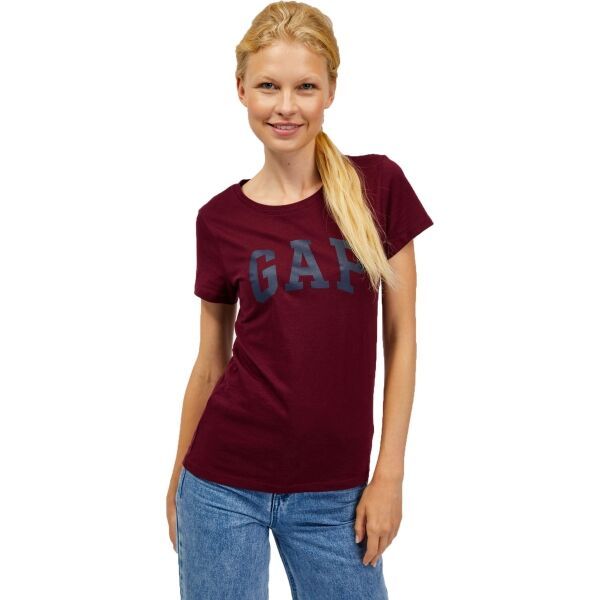 GAP GAP V-GAP SS CLSC TEE Дамска тениска, винен, размер