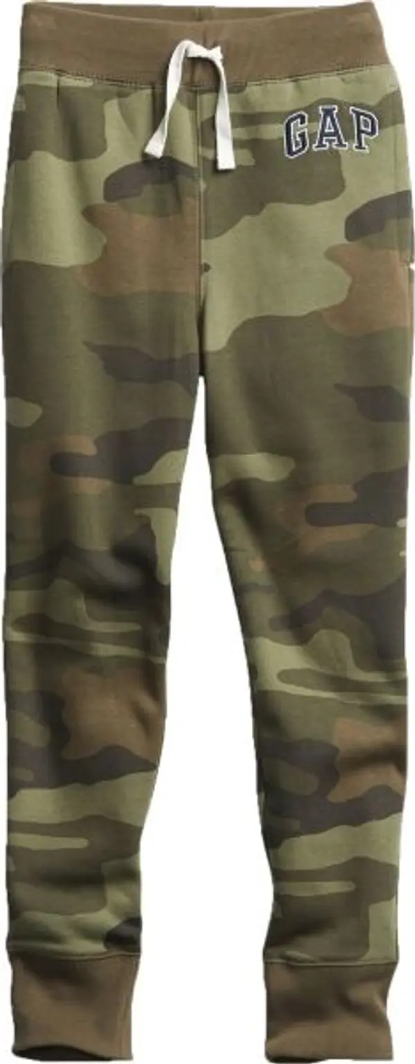 GAP GAP V-HERITAGE LOGO JOGGER Долнище за момчета, khaki, размер