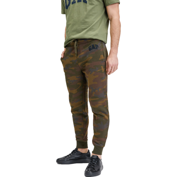 GAP GAP V-HERITAGE LOGO JOGGER Мъжко долнище, khaki, размер