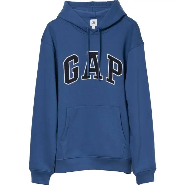 GAP GAP V-HERITAGE LOGO Мъжки суичър, синьо, размер