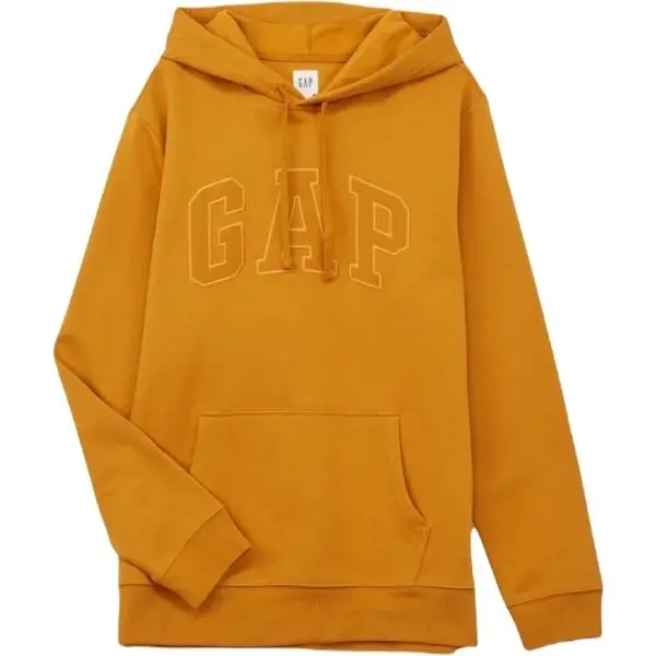 GAP GAP V-HERITAGE LOGO Мъжки суитшърт, оранжево, размер