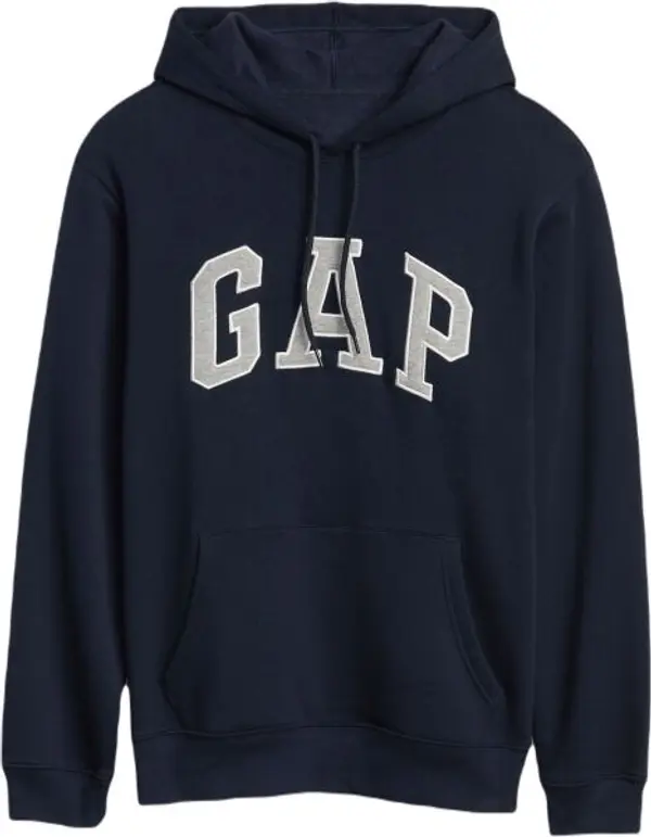 GAP GAP V-HERITAGE LOGO Мъжки суитшърт, тъмносин, размер