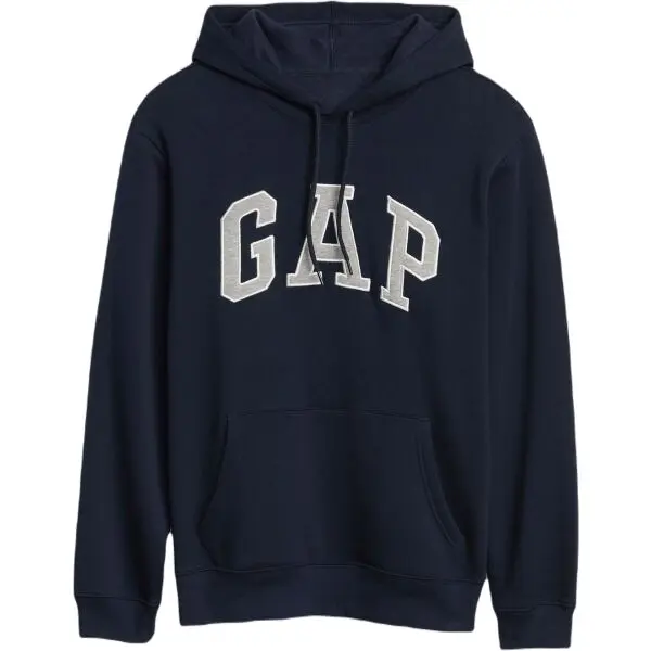 GAP GAP V-HERITAGE LOGO Мъжки суитшърт, тъмносин, размер