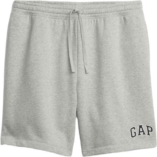 GAP GAP V-HERITAGE LOGO SHORT Мъжки шорти, сиво, размер
