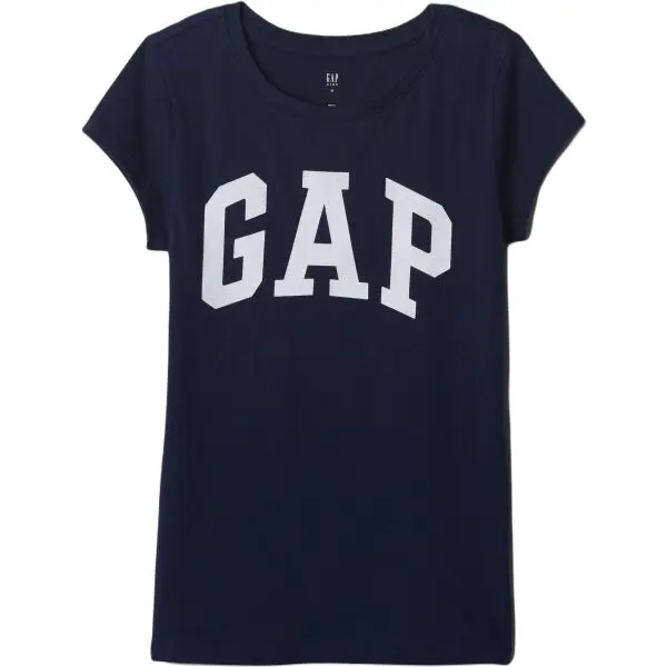 GAP GAP V-HS SS VALUE LOGO TEE Момичешка тениска, тъмносин, размер