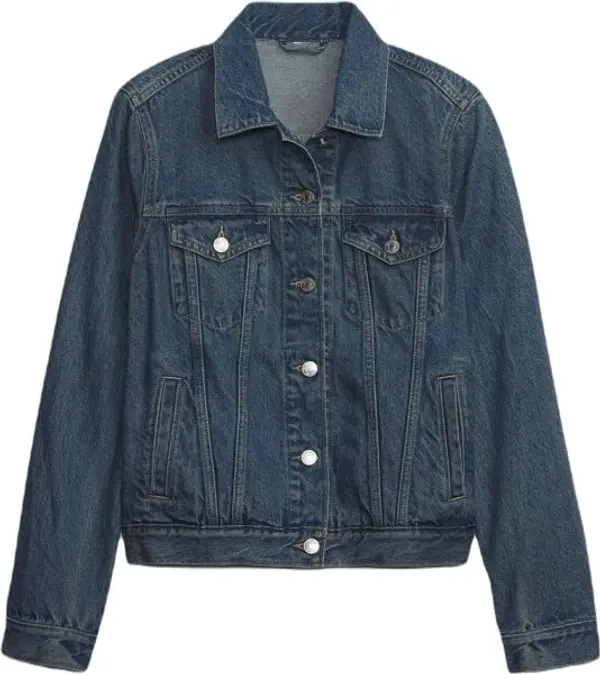 GAP GAP V-ICON Дамско яке, синьо, размер