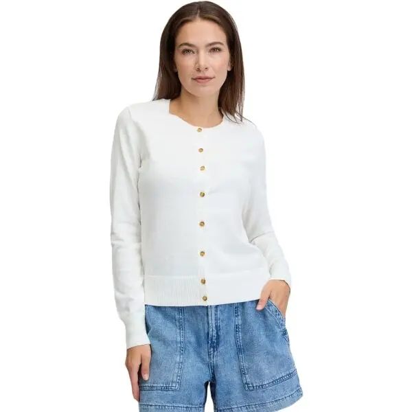 GAP GAP V-KI CREW Дамски пуловер, бяло, размер