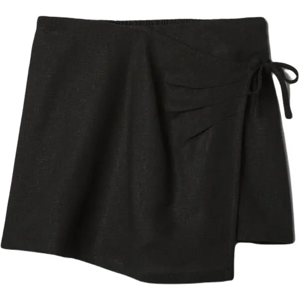 GAP GAP V-LINEN Момичешка пола-шорти, черно, размер