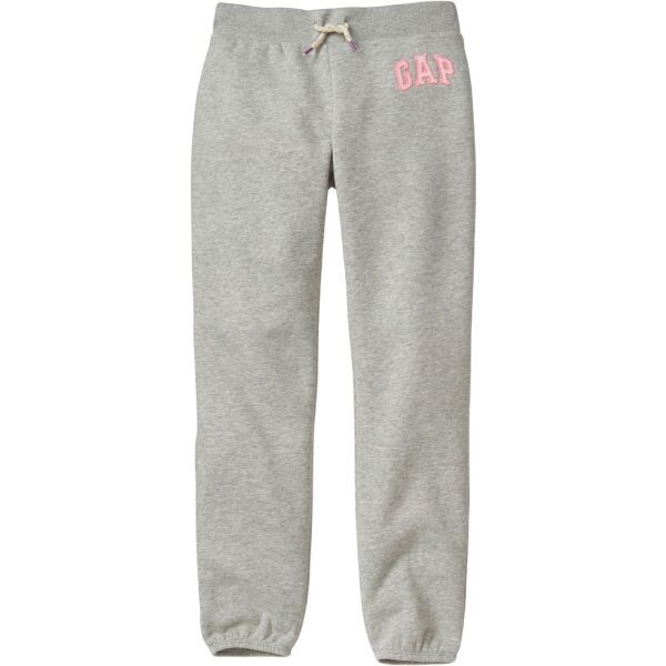 GAP GAP V-LOGO JOGGER Спортни панталони за момичета, сиво, размер