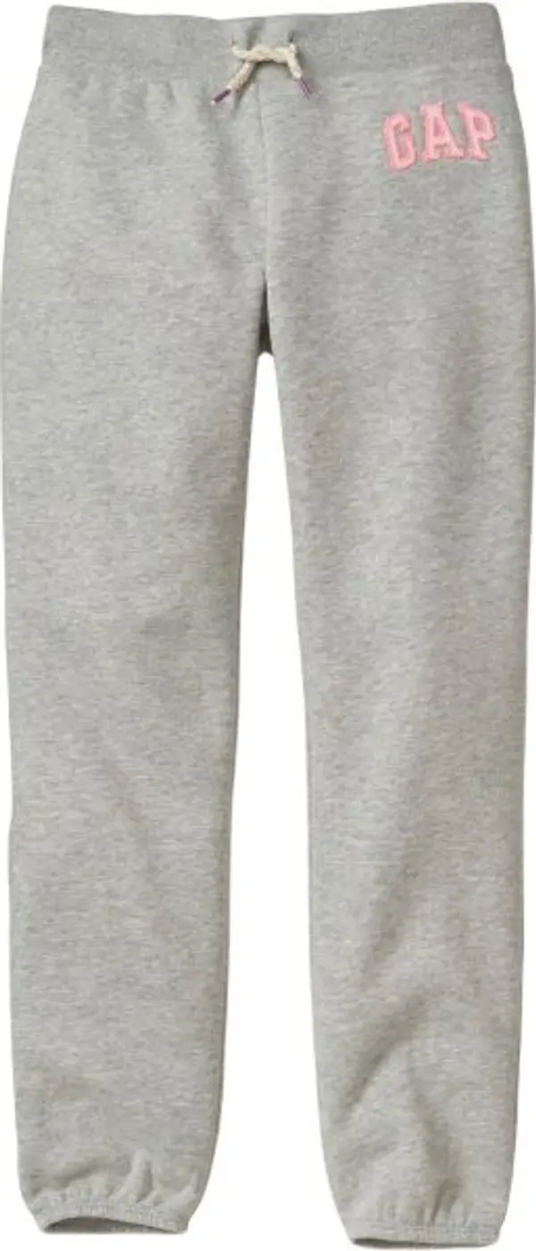 GAP GAP V-LOGO JOGGER Спортни панталони за момичета, сиво, размер