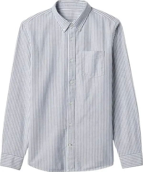 GAP GAP V-LS STANDARD OXFORD Мъжка риза, синьо, размер