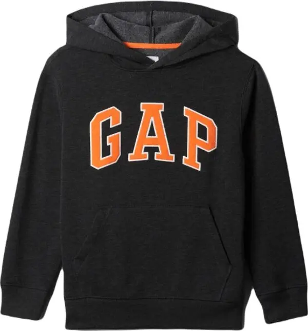 GAP GAP V-NEW CAMPUS LOGO HOOD Суитшърт за момчета, черно, размер