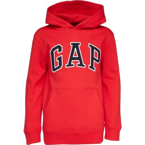 GAP GAP V-NEW CAMPUS LOGO HOOD Суитшърт за момчета, червено, размер